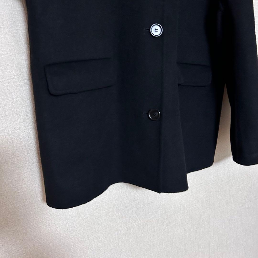 【MAAYA DESIGN】リバーミドルコート ベースメントオンライン ブラック