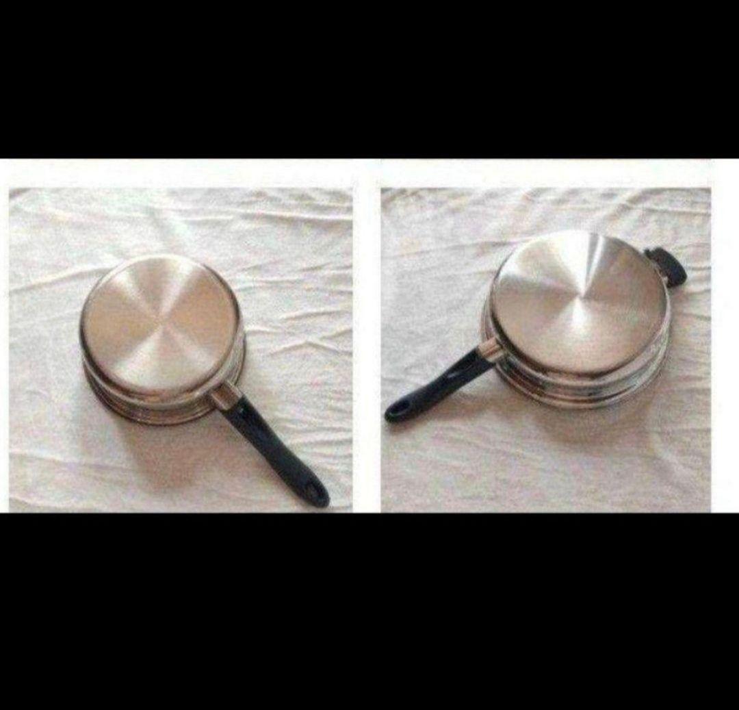 インダクションレンジ対応 2024年製 アムウェイ 大 中フライパン↓