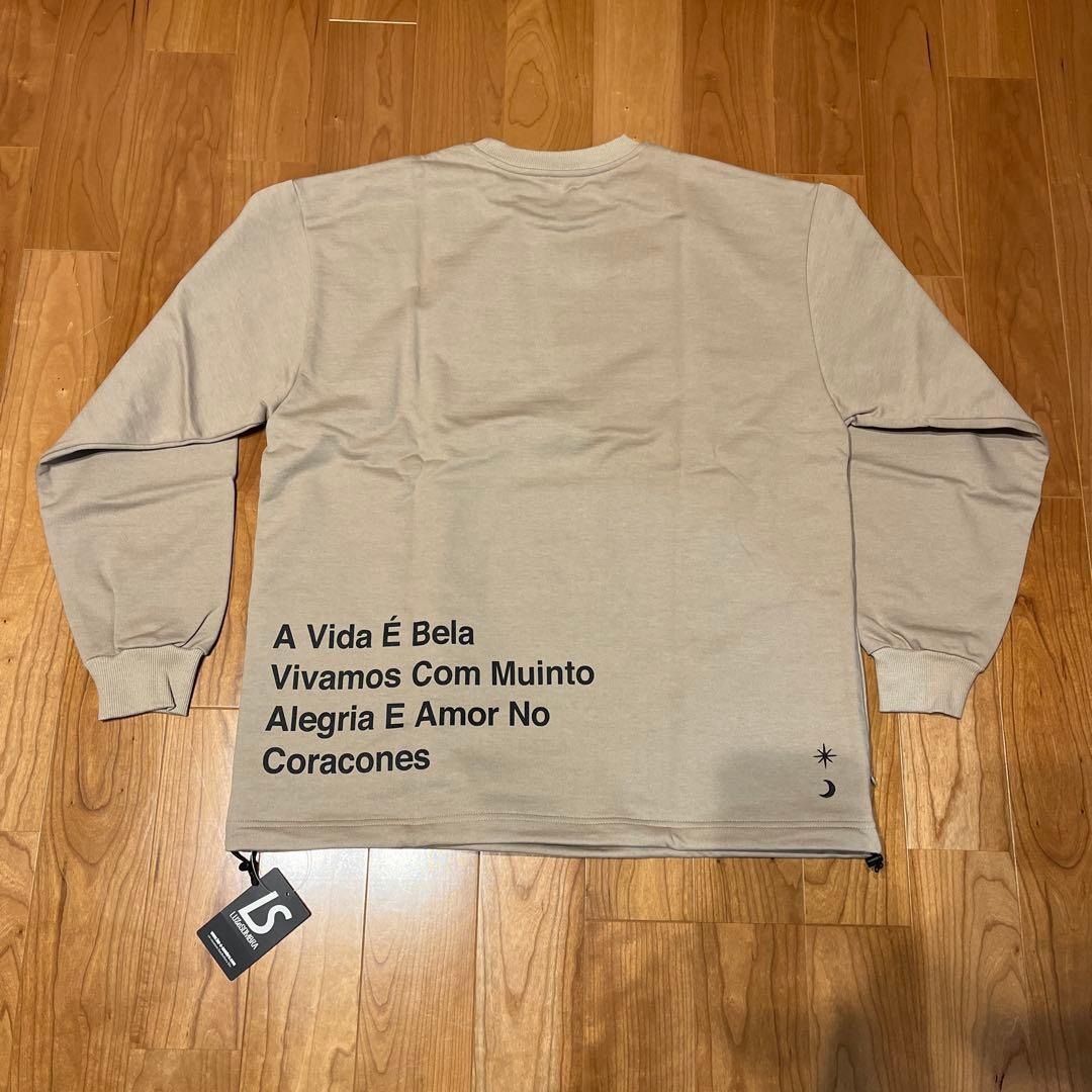 ルースイソンブラ　GIONO ONE スウェット　L ベージュ　廃番　新品