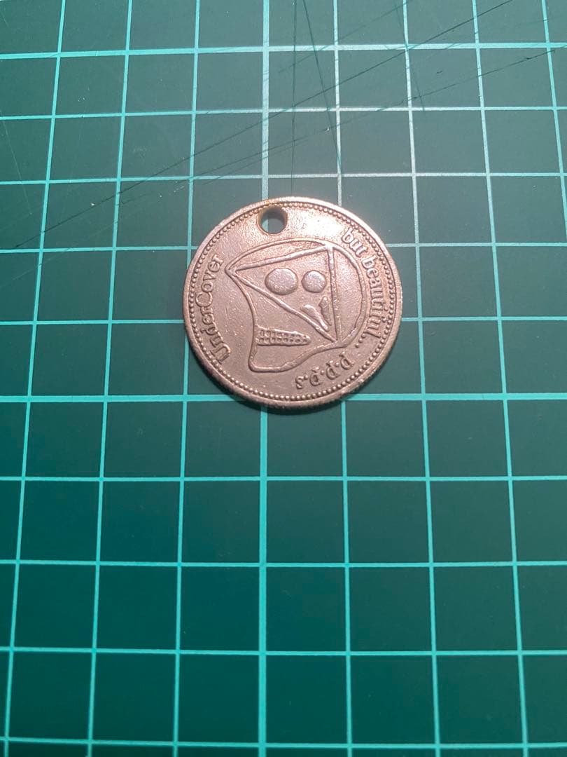 UNDERCOVER メタルペンダント 2個セット ピック型ネックレス