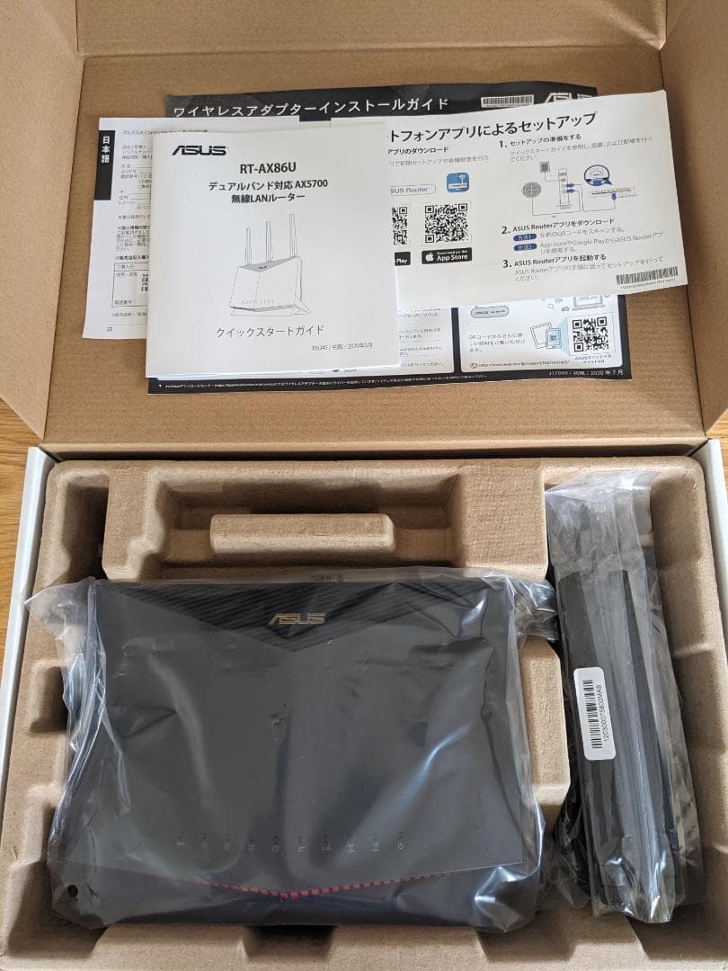 さ*け様 【美品】無線LANルーター ASUS RT-AX86U