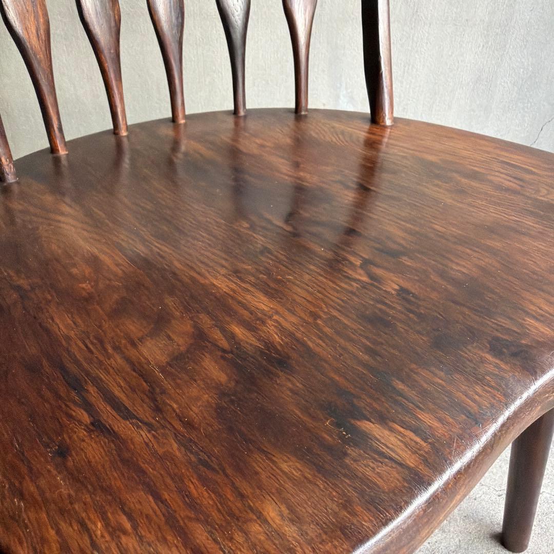 美品　Shin Lee シンリー ダイニングチェア ウィンザー　オーク材