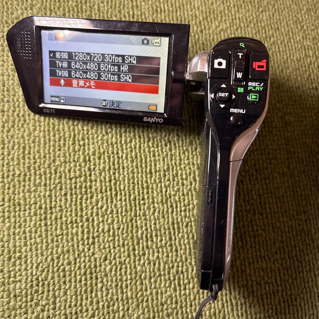 動作確認済み SANYO Xacti デジタルムービーカメラ DMX-CG11