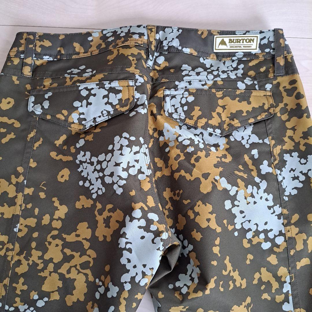 新品★バートン★スノーボード★パンツ★レディースS 日本M ★カモフラ柄★迷彩