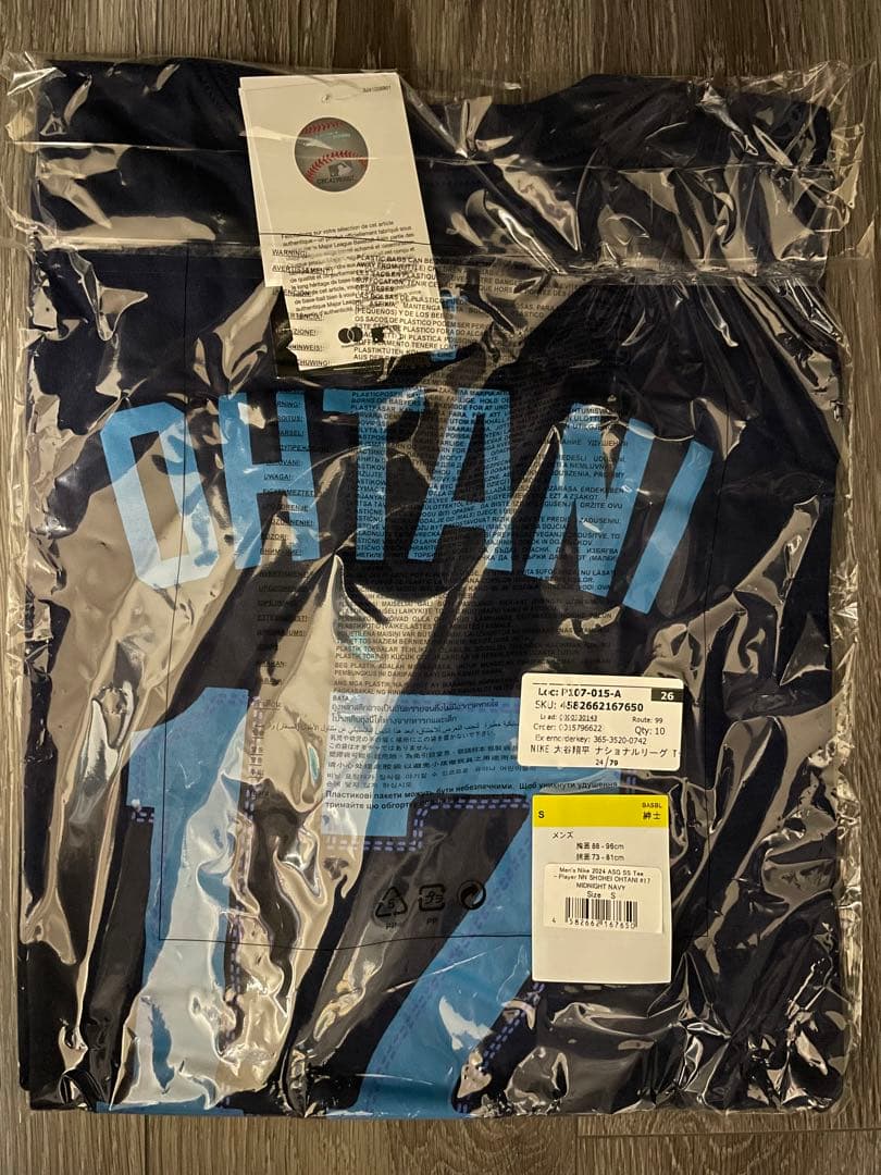 【2024オールスター・MLB公式正規品！】ドジャース 大谷翔平 背番号Tシャツ