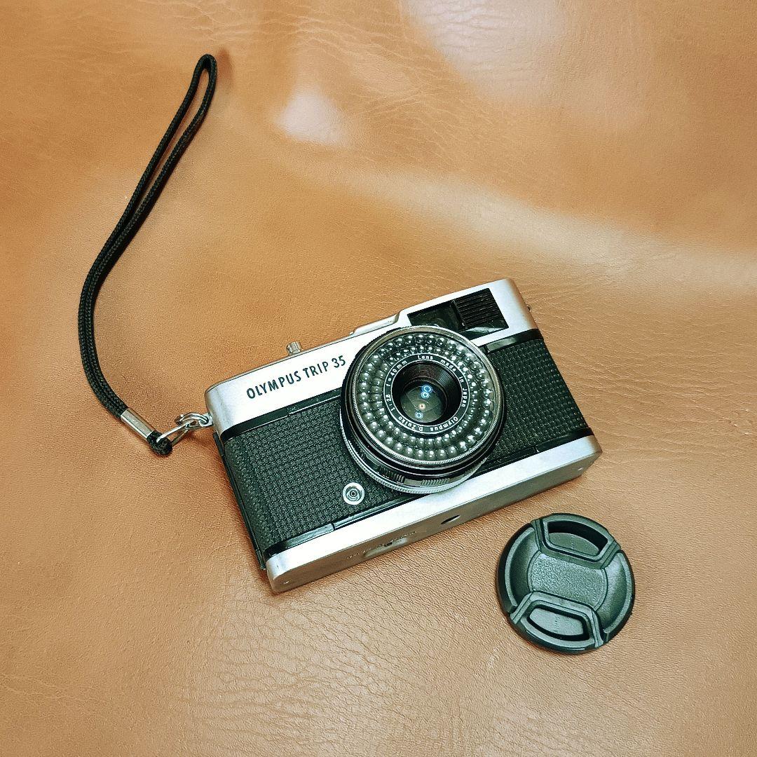 フィルムカメラ【整備、完動品】オリンパストリップ35
