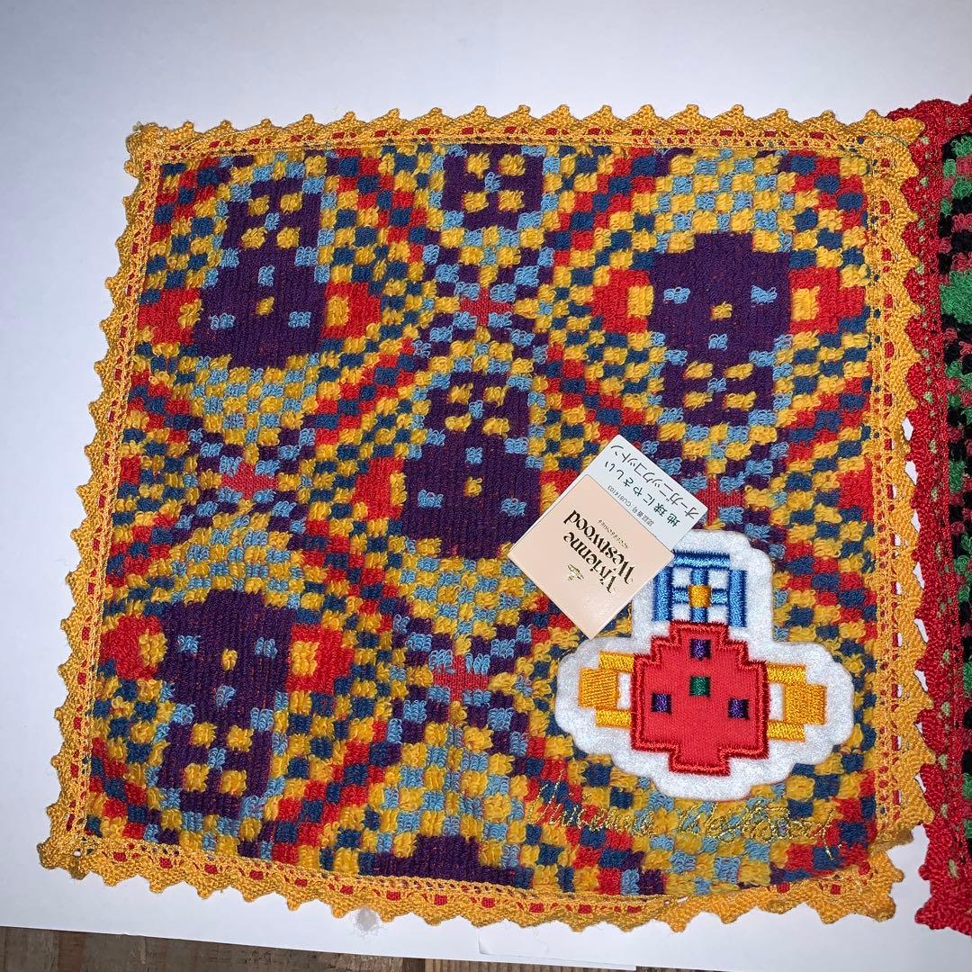 GUM！保管品！ヴィヴィアンウエストウッド タオルハンカチ5枚セット