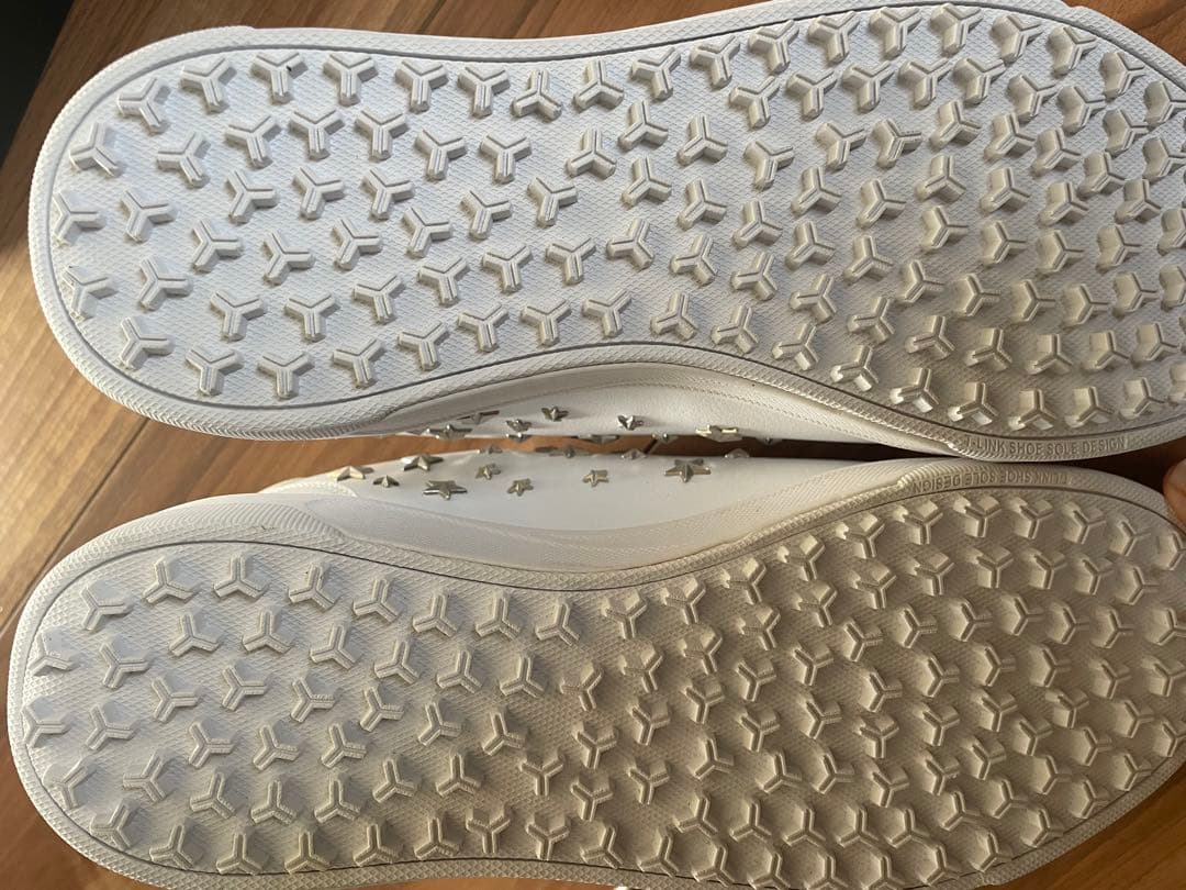 セントアンドリュース　ゴルフシューズ　ホワイト 星型スタッズ スニーカー