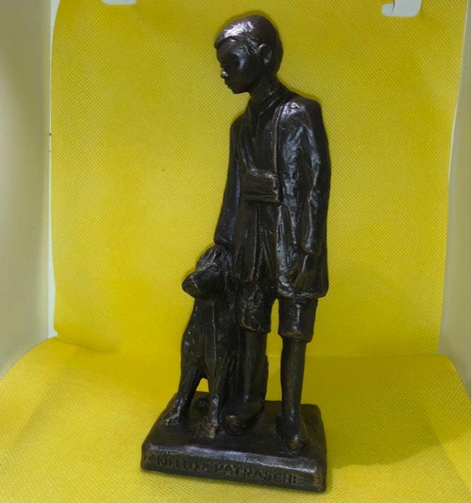 能登地震寄付　フランダースの犬　ブロンズ像