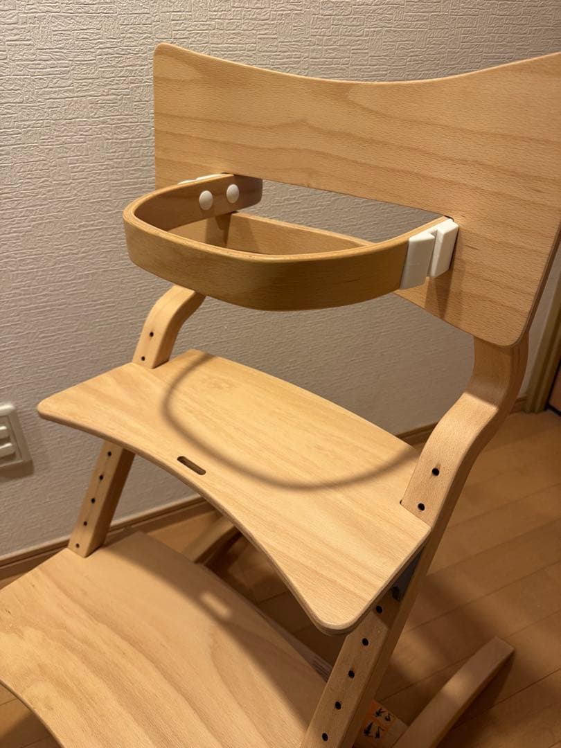 正規品　Leander リエンダー ハイチェア　木製 キッズチェア