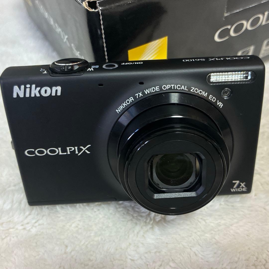 Nikon COOLPIX S6100 コンパクトデジタルカメラ　ブラック
