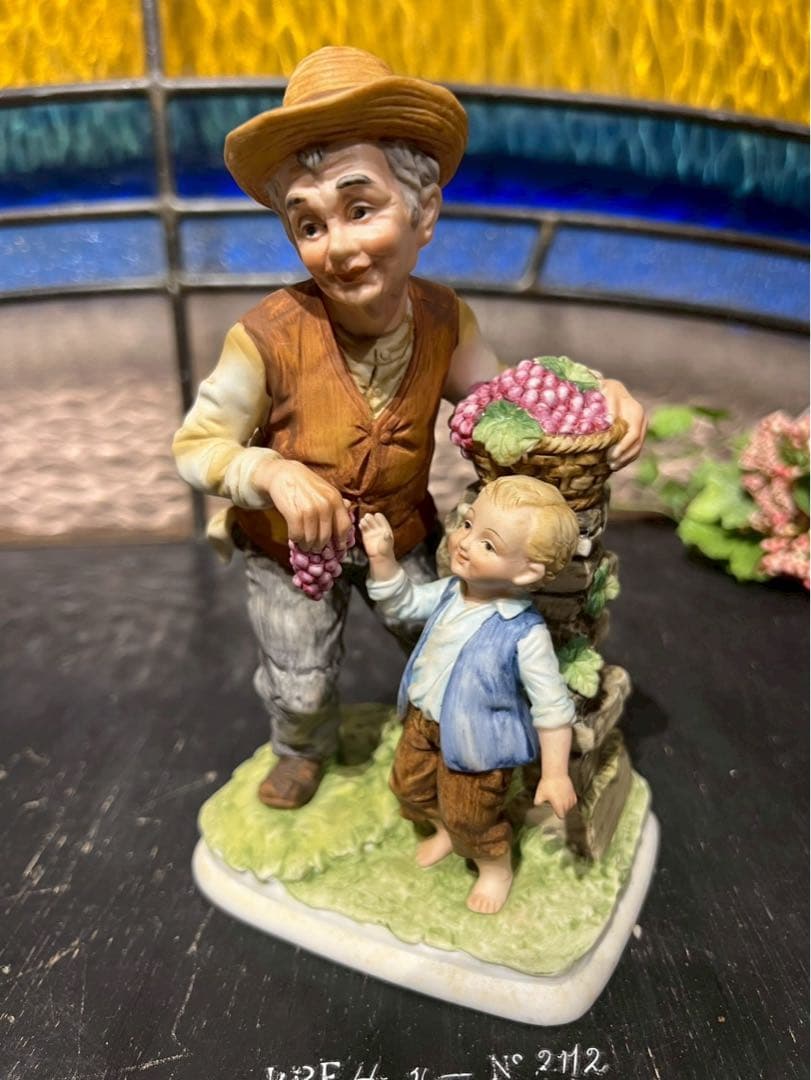 フィギュリン 陶器製 置物 インテリア ビンテージ アンティーク 5点セット