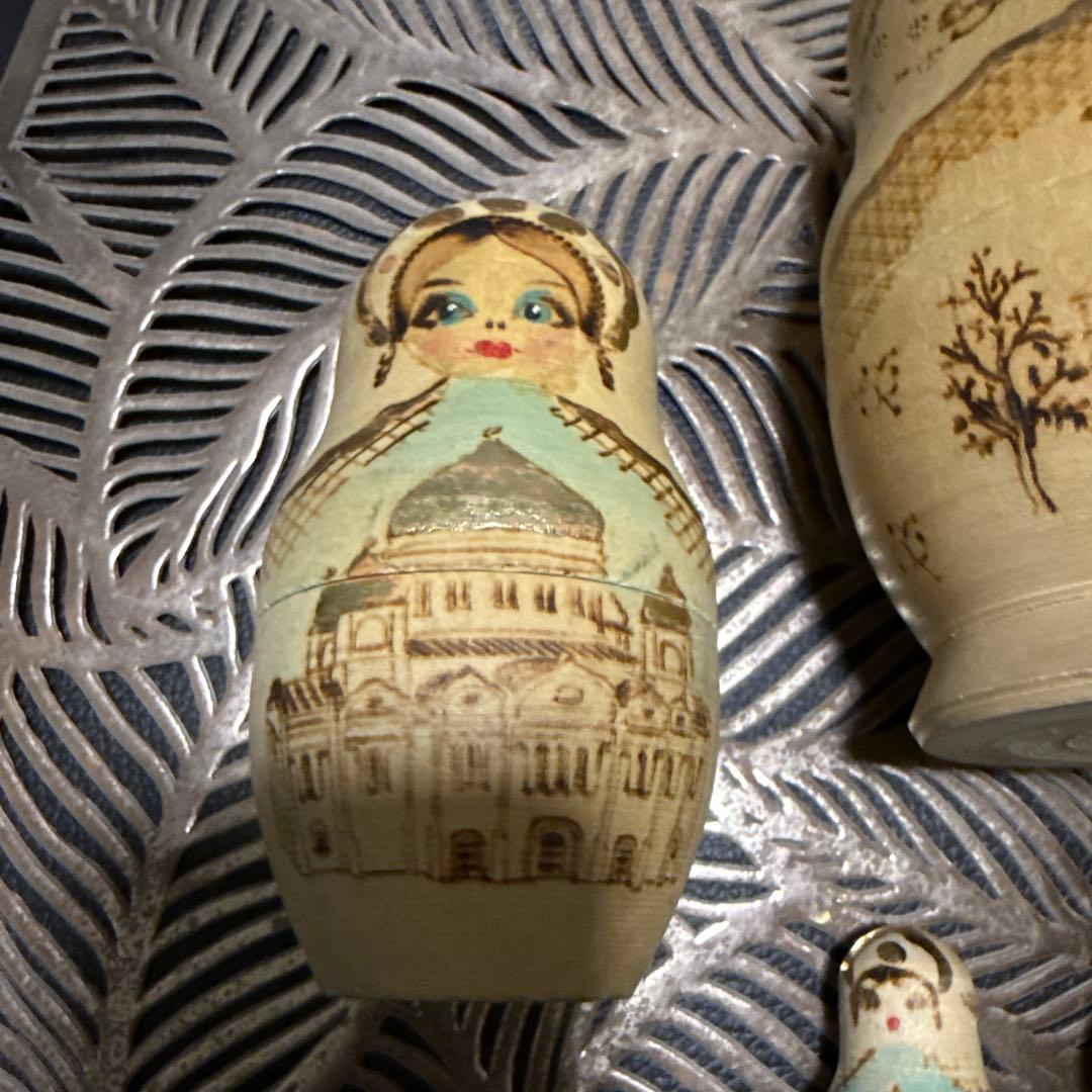 1995年木製マトリョーシカ 5個セット