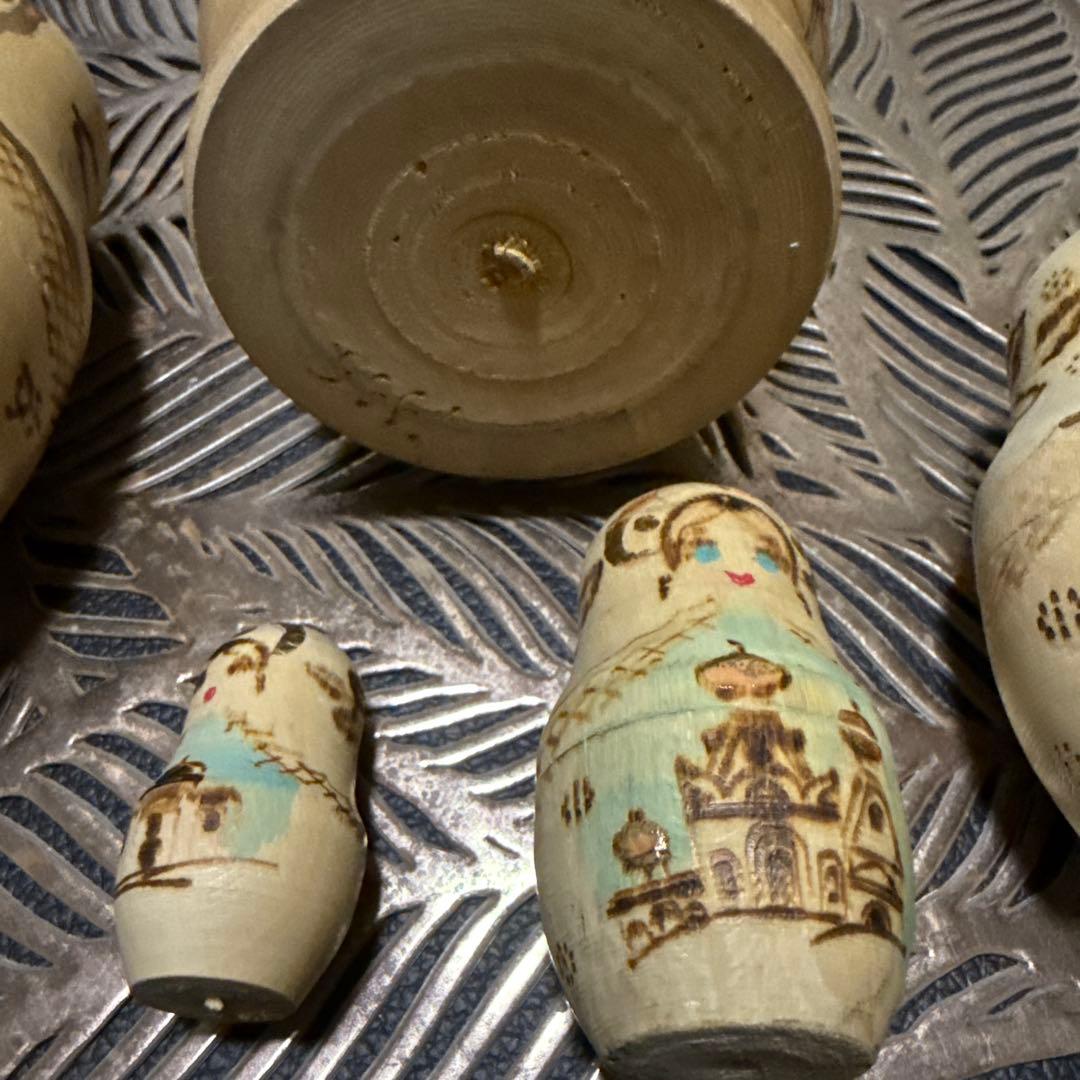 1995年木製マトリョーシカ 5個セット