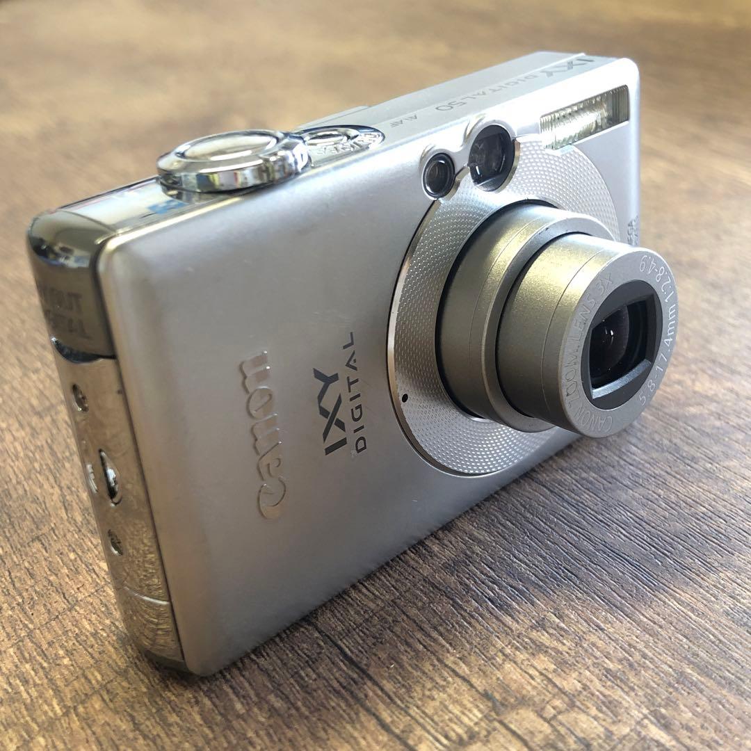 動作確認済 Canon IXY DIGITAL50 シルバー