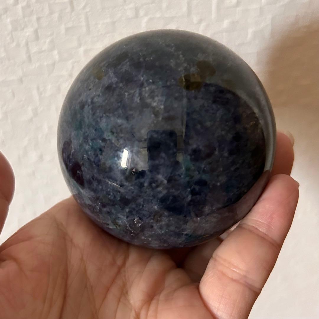 ⭐︎天然石　アイオライト　スフィア　66mm