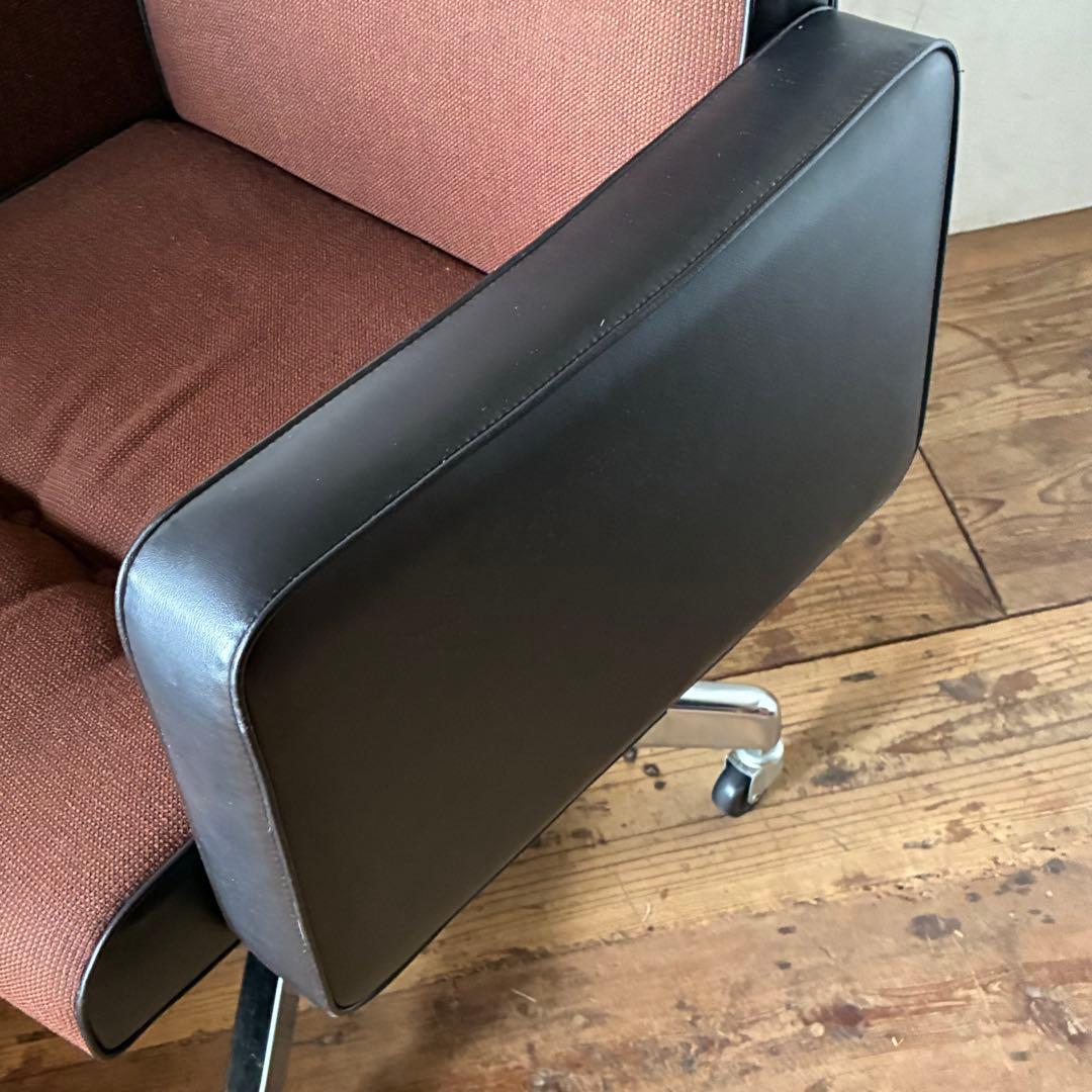 国産ヴィンテージ コクヨ エグゼクティブ デスク アーム チェア レトロ