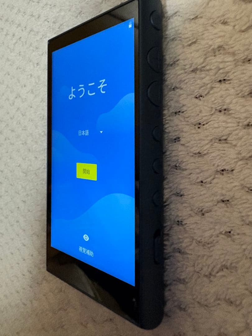 WALKMAN SONY NW-A106 32GB ブルー ＋ 手帳型ケース