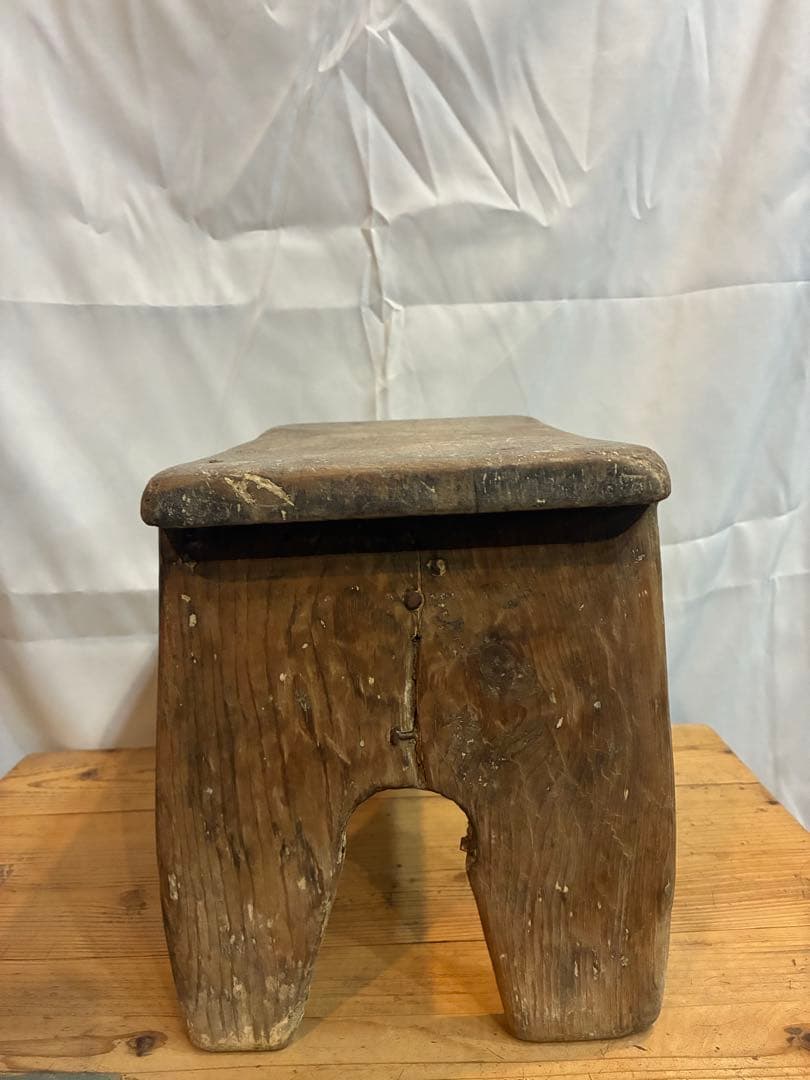 フランス　アンティーク　スツール　ステップ　チェア