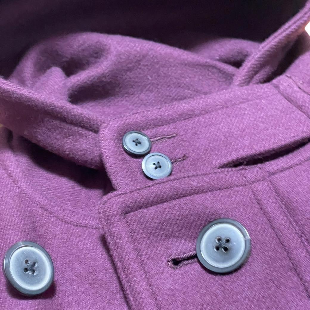 22AW HERILL ヘリル ブラックシープ ダッフルコート 定15万