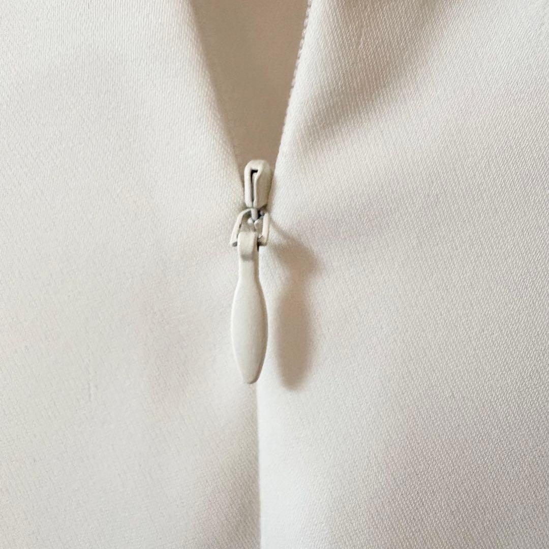 2024✨エンフォルド PEツイル ドレープ プルオーバー 長袖ブラウス 38