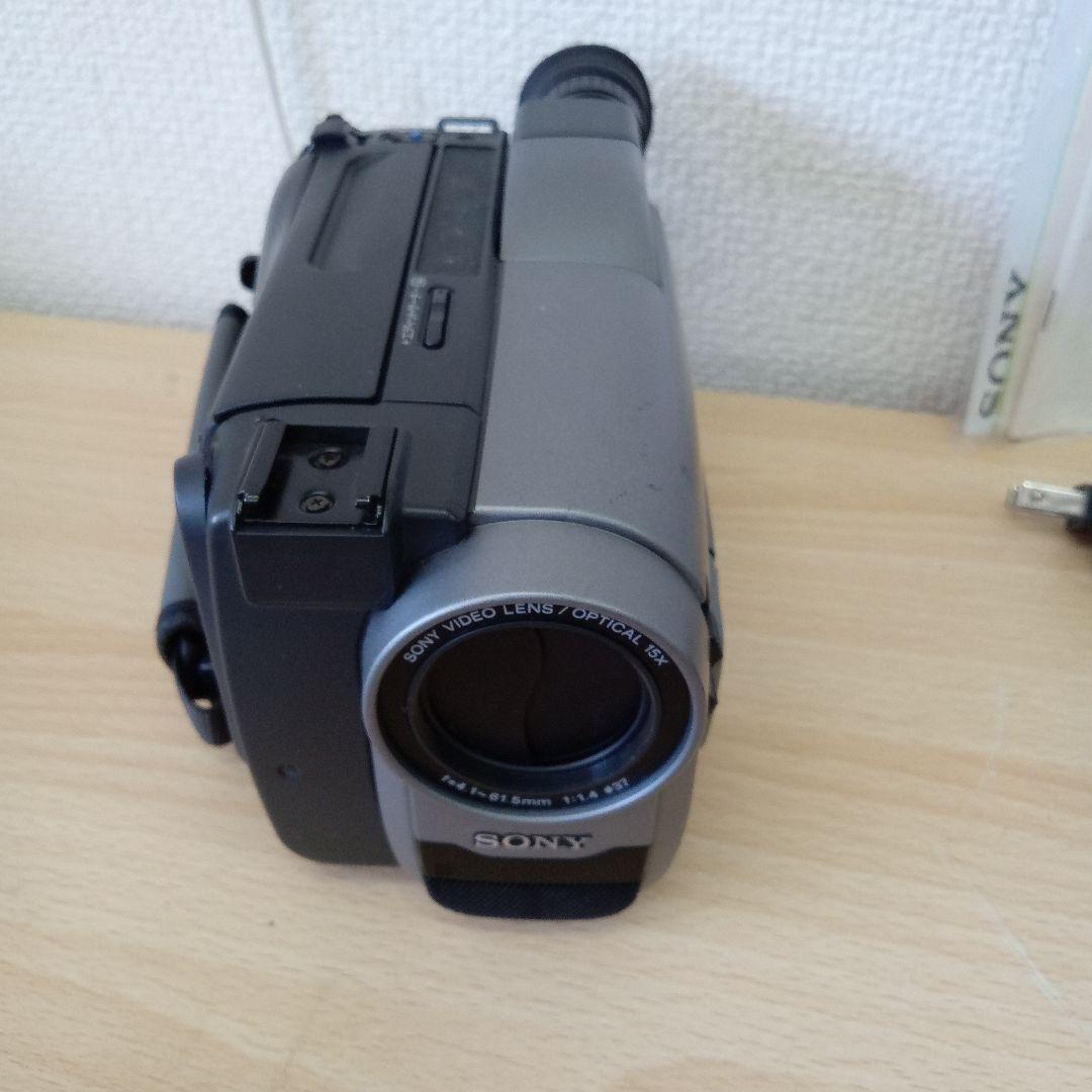 SONY Handycam 15倍ズーム Video 8 本体未清掃ジャンク品