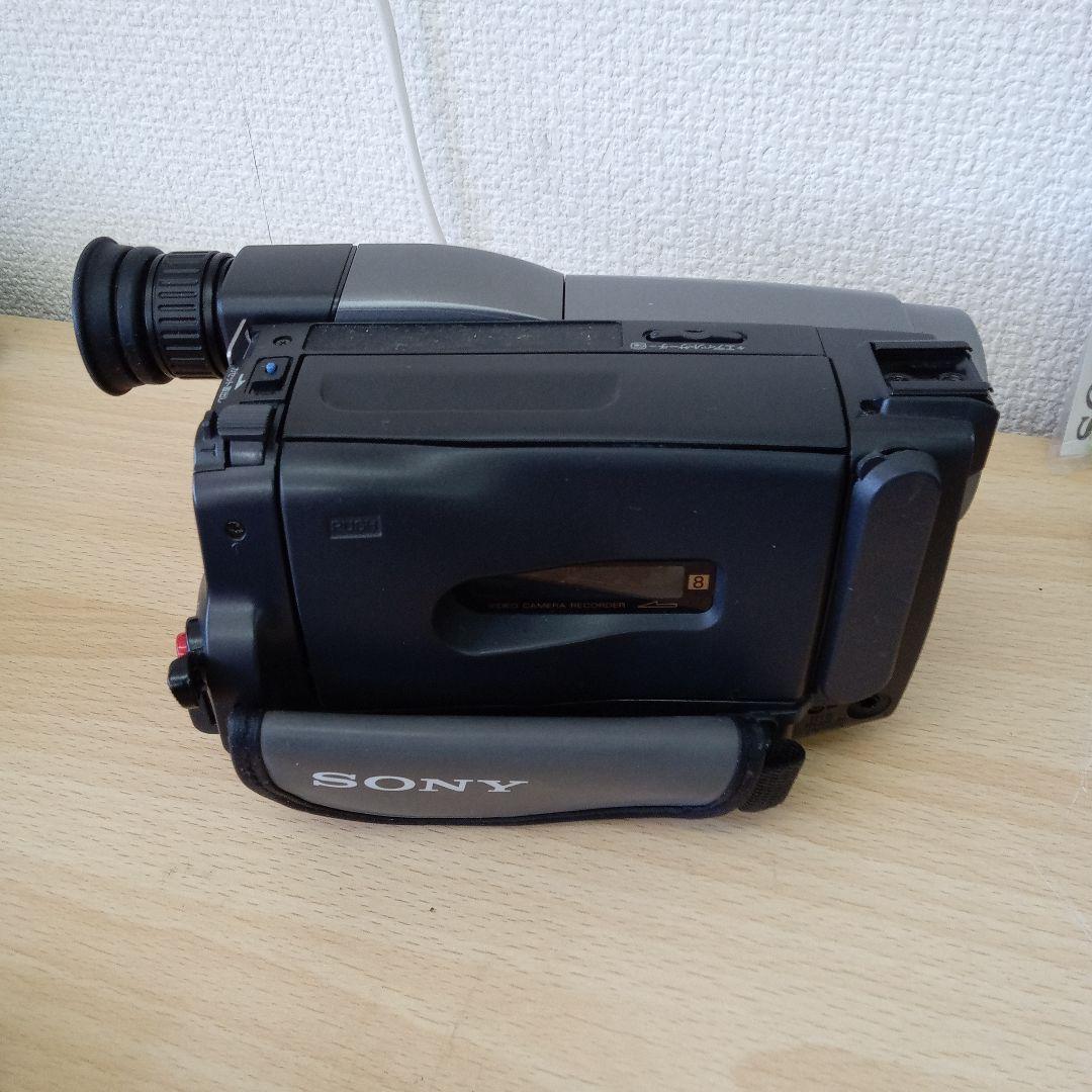 SONY Handycam 15倍ズーム Video 8 本体未清掃ジャンク品