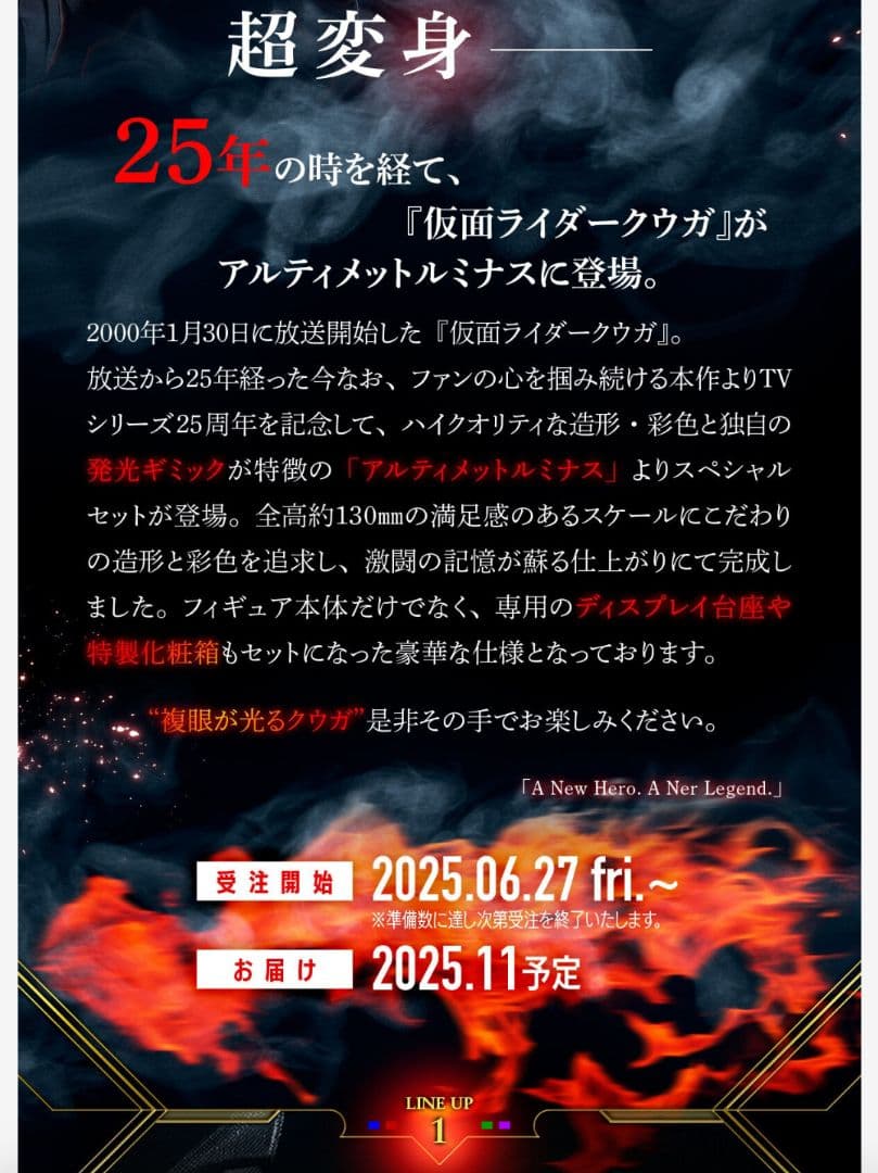 【1/9迄期間限定価格】仮面ライダークウガ フィギュア