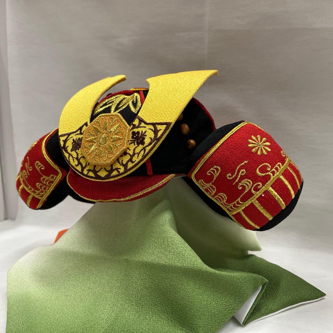 端午の節句　ちりめんぬいぐるみ着用兜