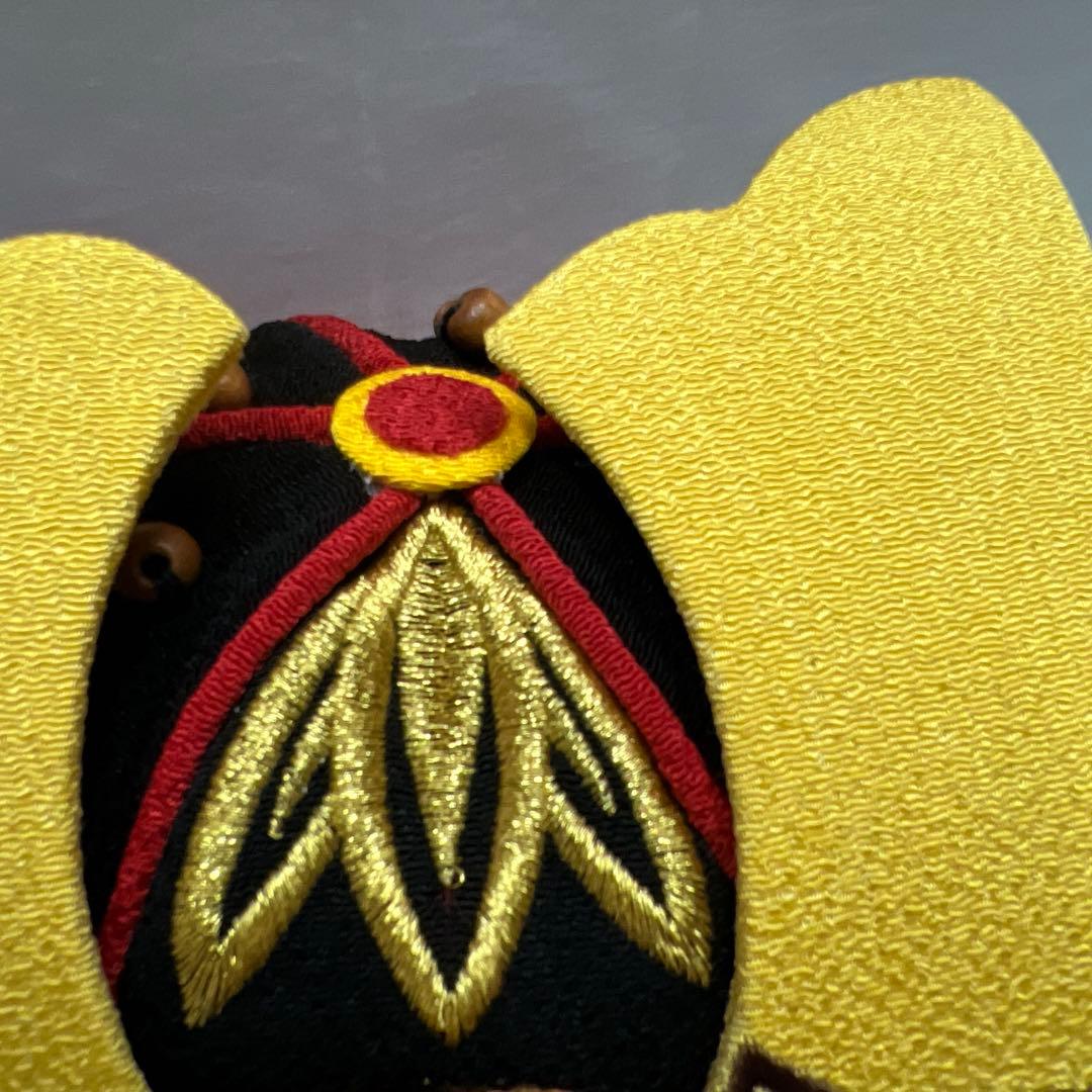 端午の節句　ちりめんぬいぐるみ着用兜