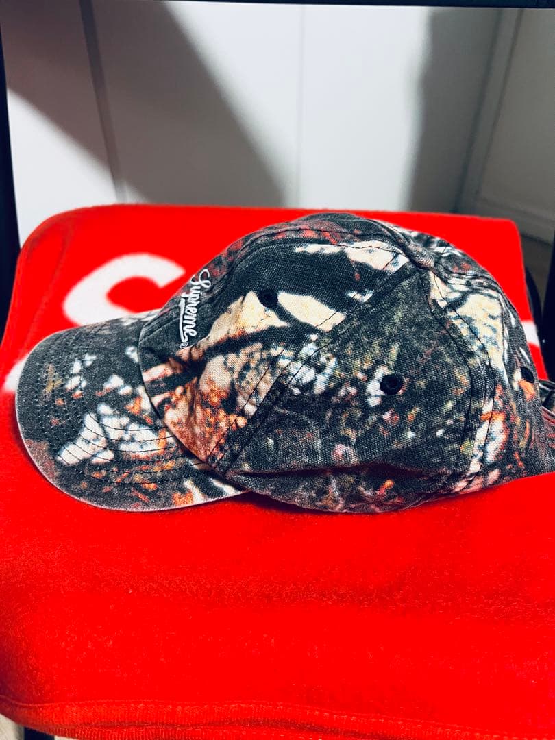 帽子 Supreme Pigment Print Script Logo 6Panel