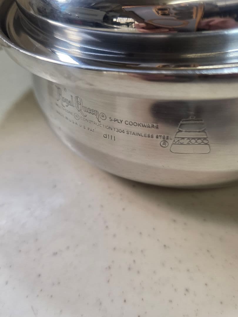 ロイヤルクイーン 1コート ステンレス鍋 IH対応