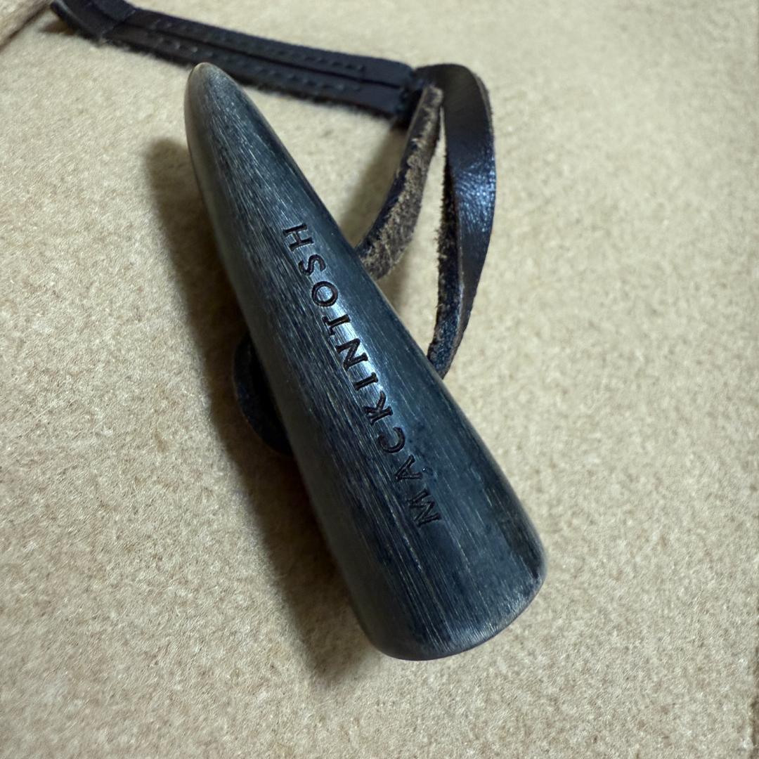 【現行モデル】マッキントッシュ　ロングダッフルコート　キャメル　英国製