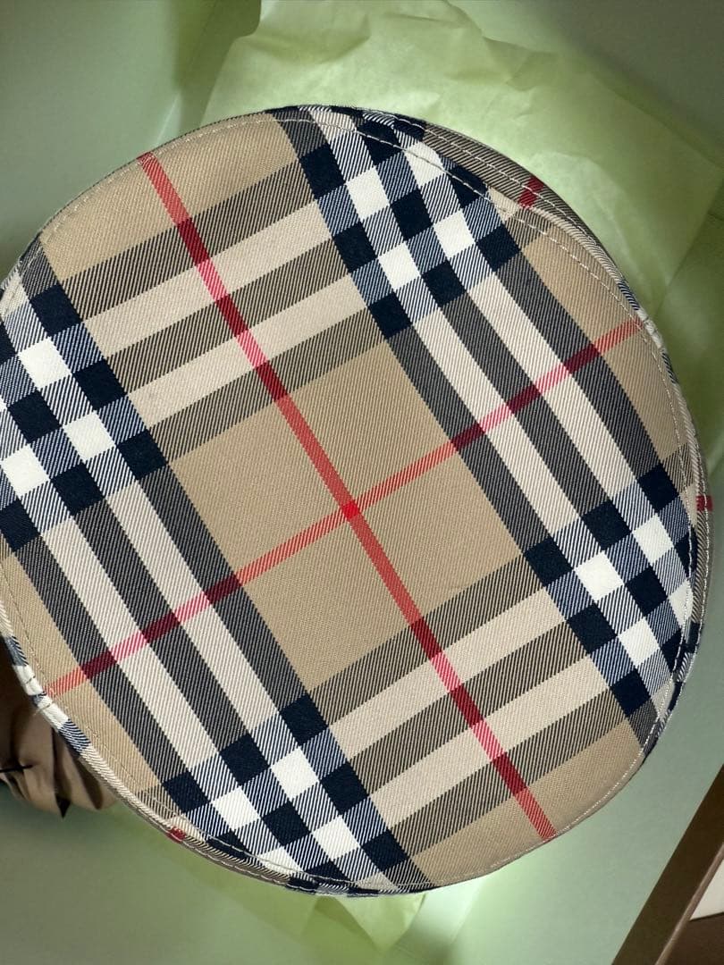 【超美品】Burberry 定番 チェック柄 M バケットハット