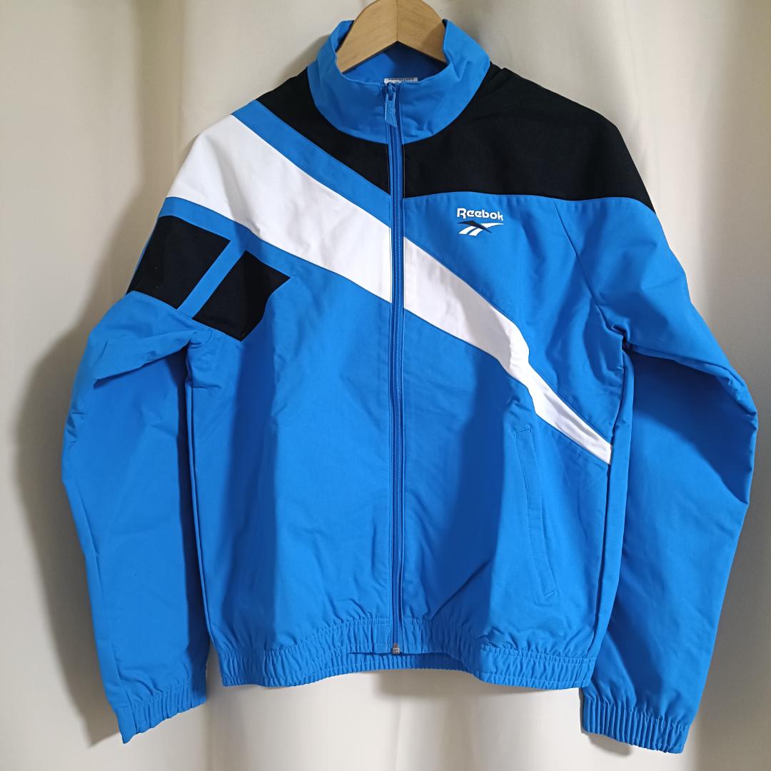 新品 Reebok Classic トラック セットアップ L 青×黒