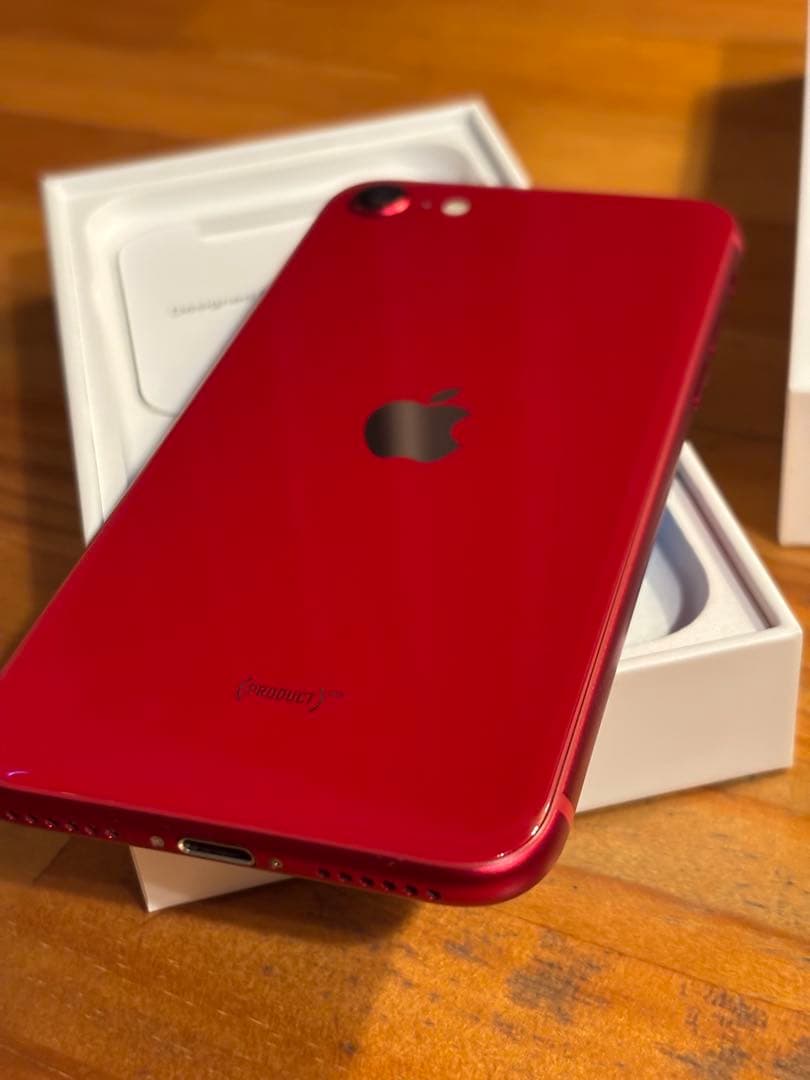 ジャンク品　iPhone SE 第3世代 128GB (PRODUCT)RED