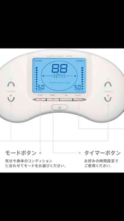 ホームエステ最新機器　SUPER　WAVE　2020