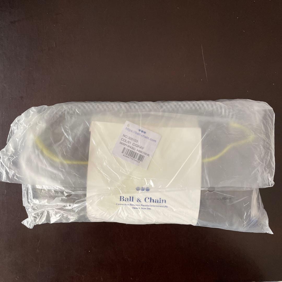 正規品 ボールアンドチェーン スヌーピー スペース Lサイズ