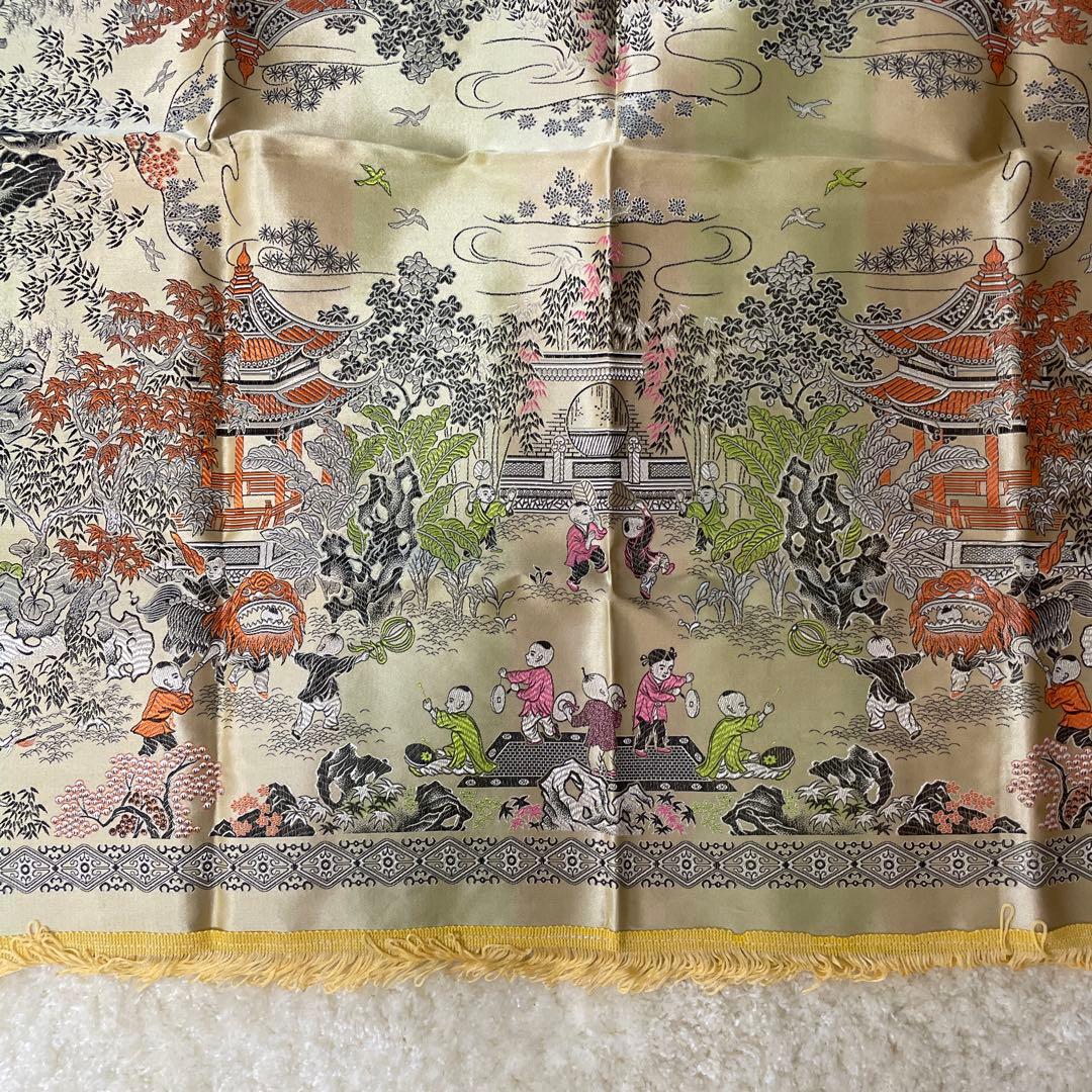 中国風デザイン テーブルクロス 96×135cm