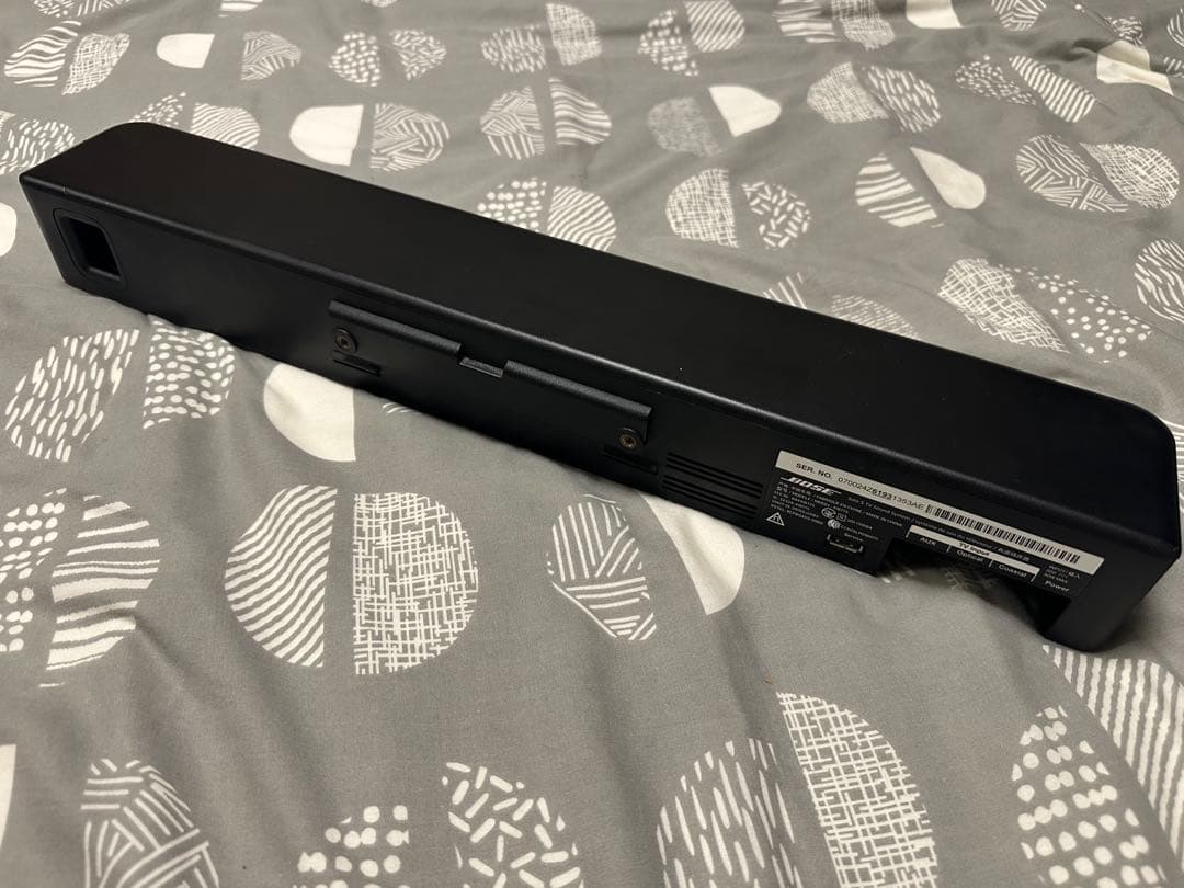 Bose 5 tv サウンドバー ブラック