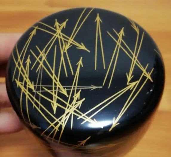 即中斎書付　初瀬川柳庵　象彦　棗　膳所　水指　三点まとめて