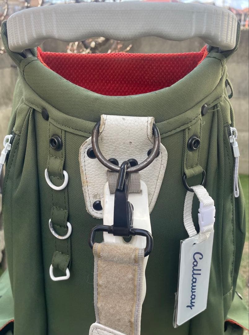 キャロウェイ アドバンス キャディバッグ 22 JM カーキ　中古