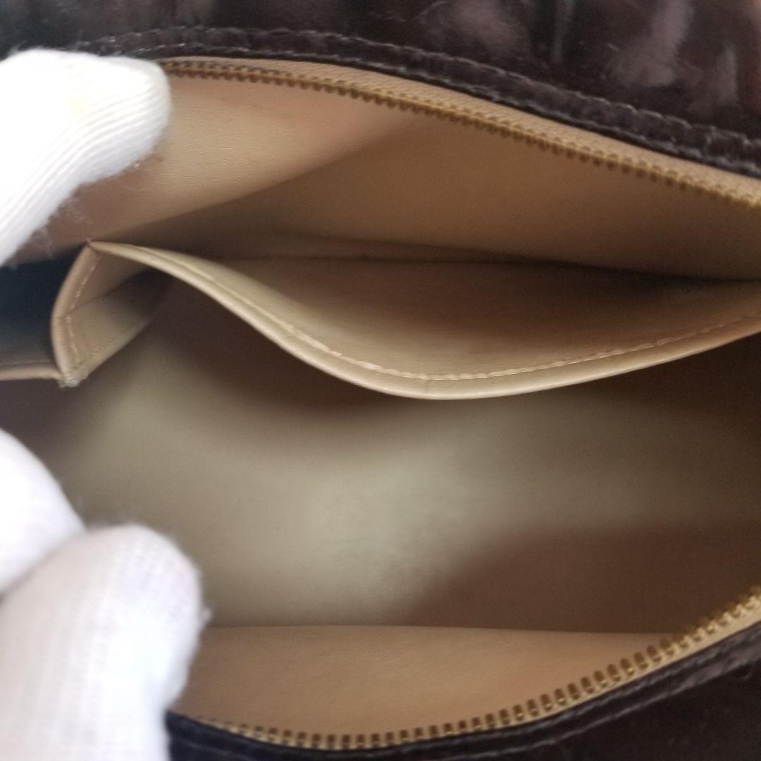 ルイヴィトン モノグラム ヴェルニ トンプキンスクエア トートバッグ ボストン