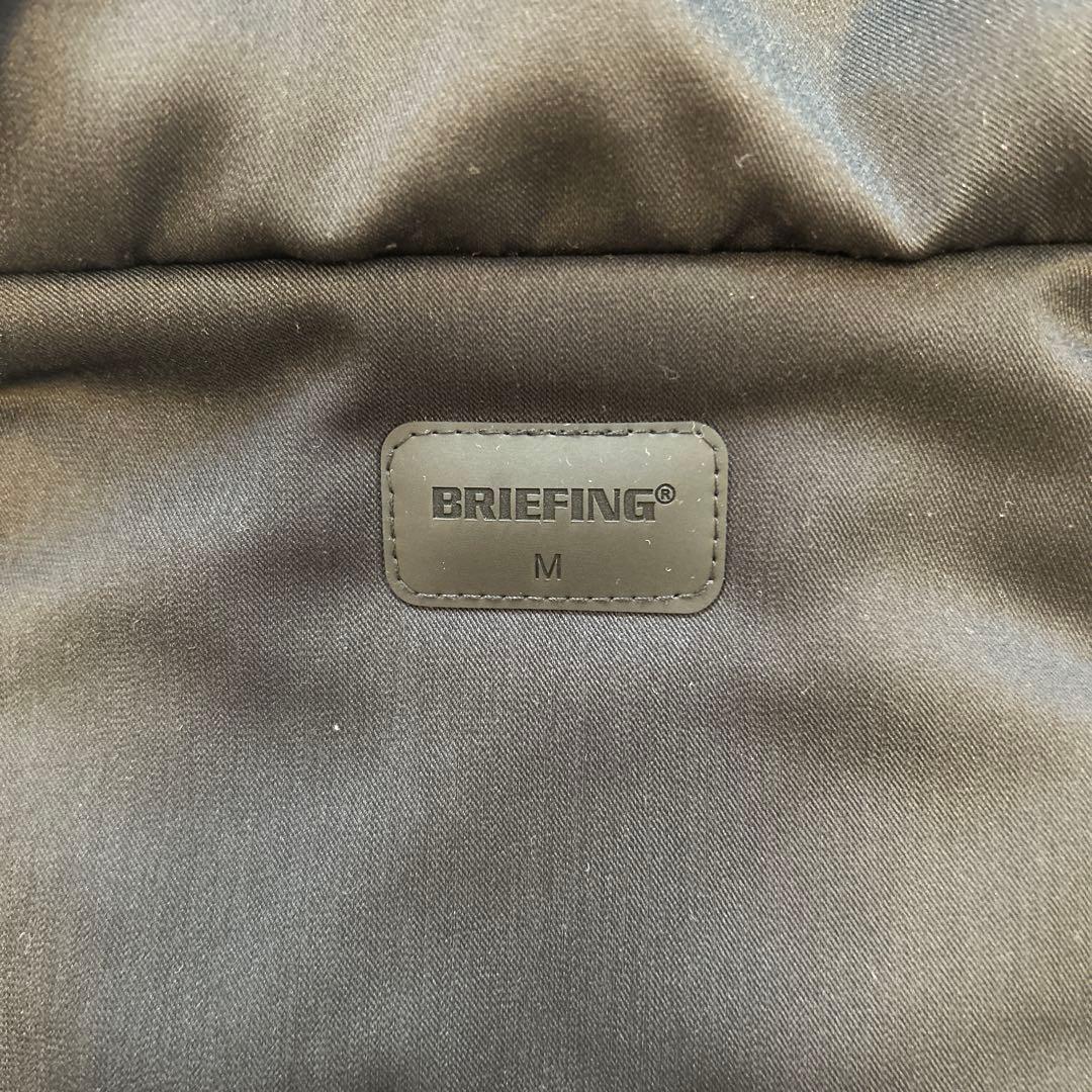 美品　BRIEFING WARM DART PADDED PARKA グレー