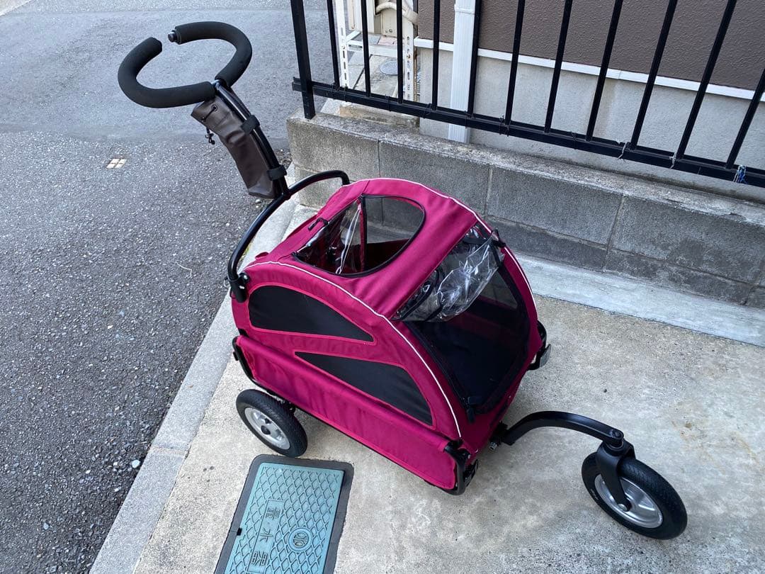 最終値下げ‼️Air Buggy twinkle 赤　中古品