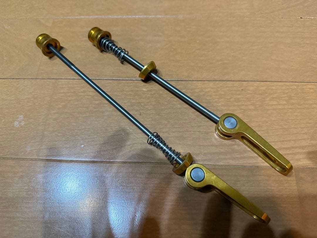ringle チタンクイックリリース　ゴールド　セット　90s 希少品！