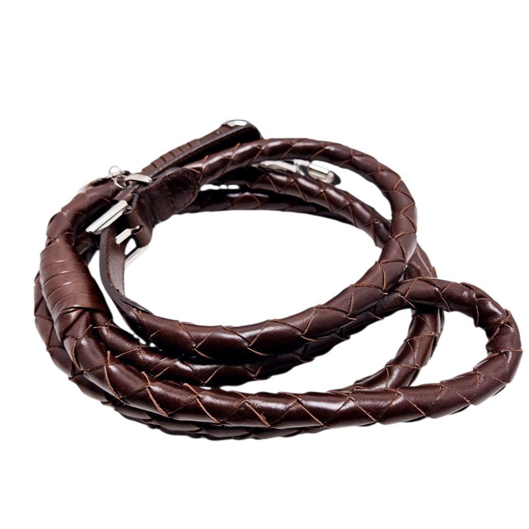 こた様【極美品】ボッテガヴェネタ ドッグ リード 首輪 セット イントレチャート