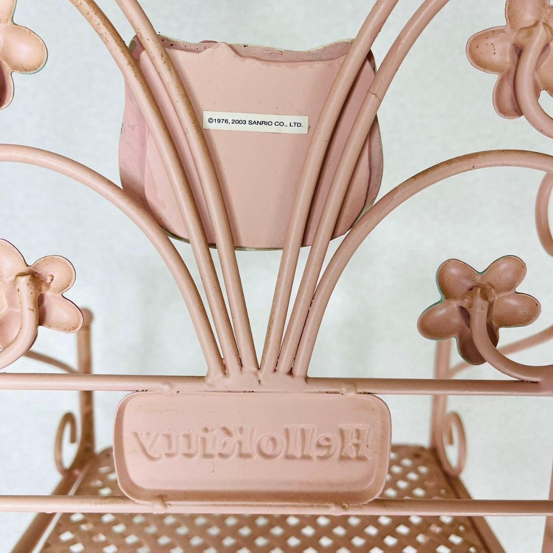 レトロ ハローキティ 2003年 5段 メタルラック スチールラック ②