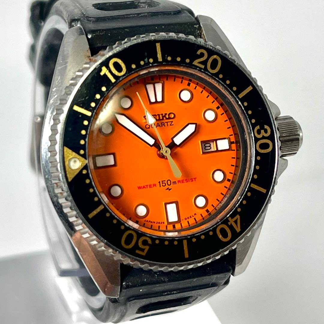 【稼働品】セイコー ダイバーズウォッチ 腕時計 デイト 2625-0010