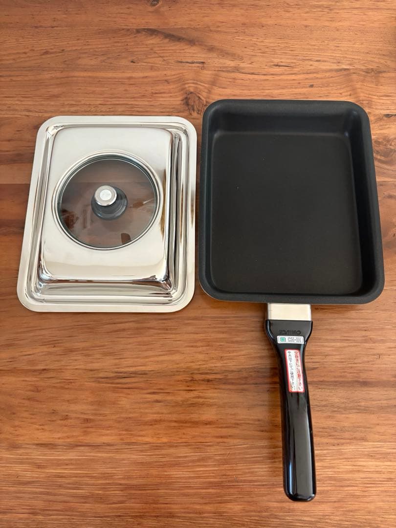 【新品・未使用】ヨシノクラフト 23㎝エッグロースター 調理器具